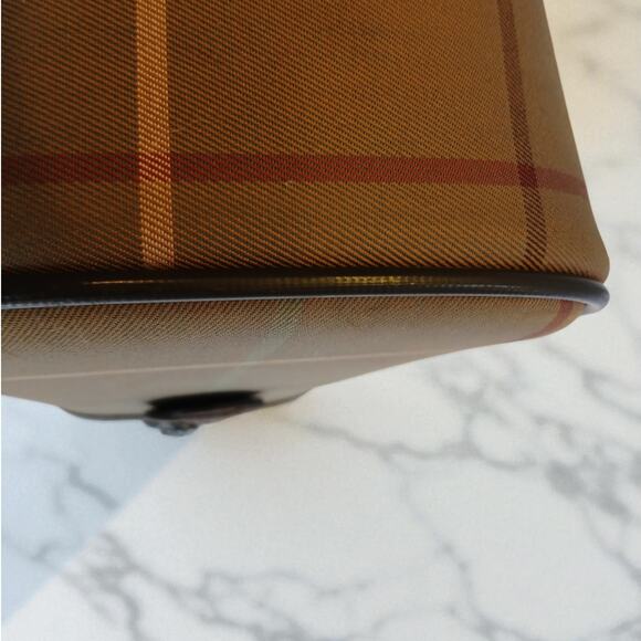 Burberry Khaki Vintage Boston Mini Handbag - Picture 11 of 16